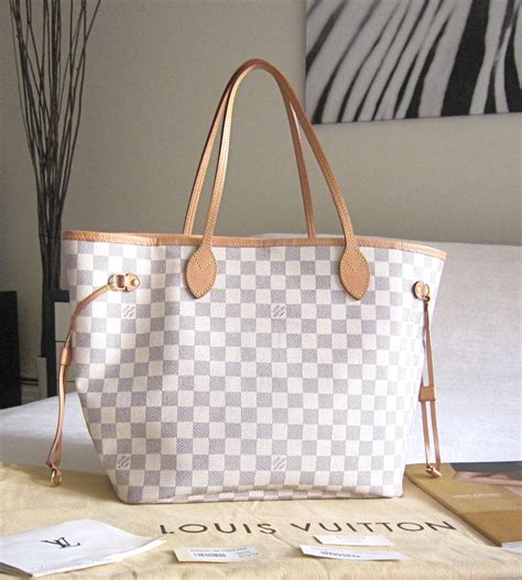 louis vuitton neverfull white|louis vuitton neverfull original.